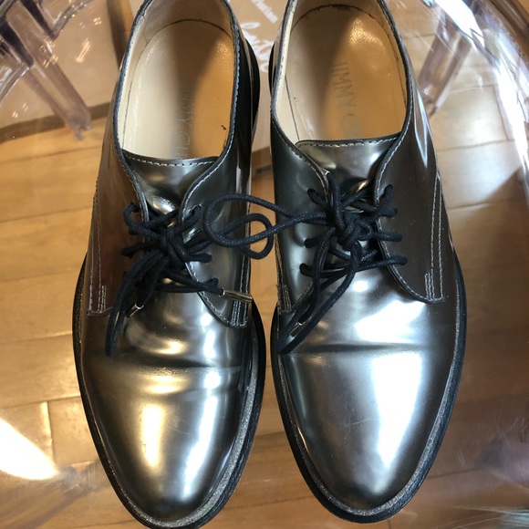 Metallic Silver Jimmy Choo size 6.5 - Picture 3 of 8